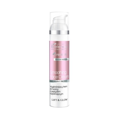 Bielenda PRO LIFT & GLOW smoothing face cream with brightening peptide 100ml Bielenda PRO LIFT & GLOW smoothing face cream with brightening peptide 100ml