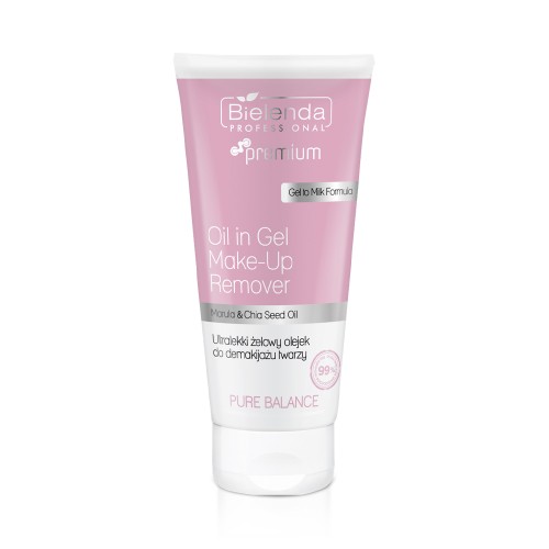 Bielenda PRO PURE BALANCE ultralight gel oil for makeup removal 150g Bielenda PRO PURE BALANCE ultralight gel oil for makeup removal 150g